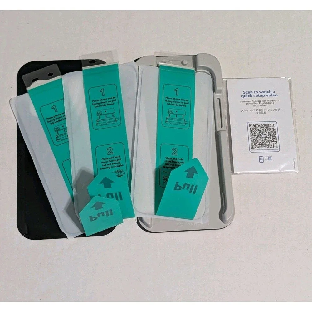 ESR UltraFit Screen Protector iPhone 17 Pro Max Tempered Glass 3 Pack New